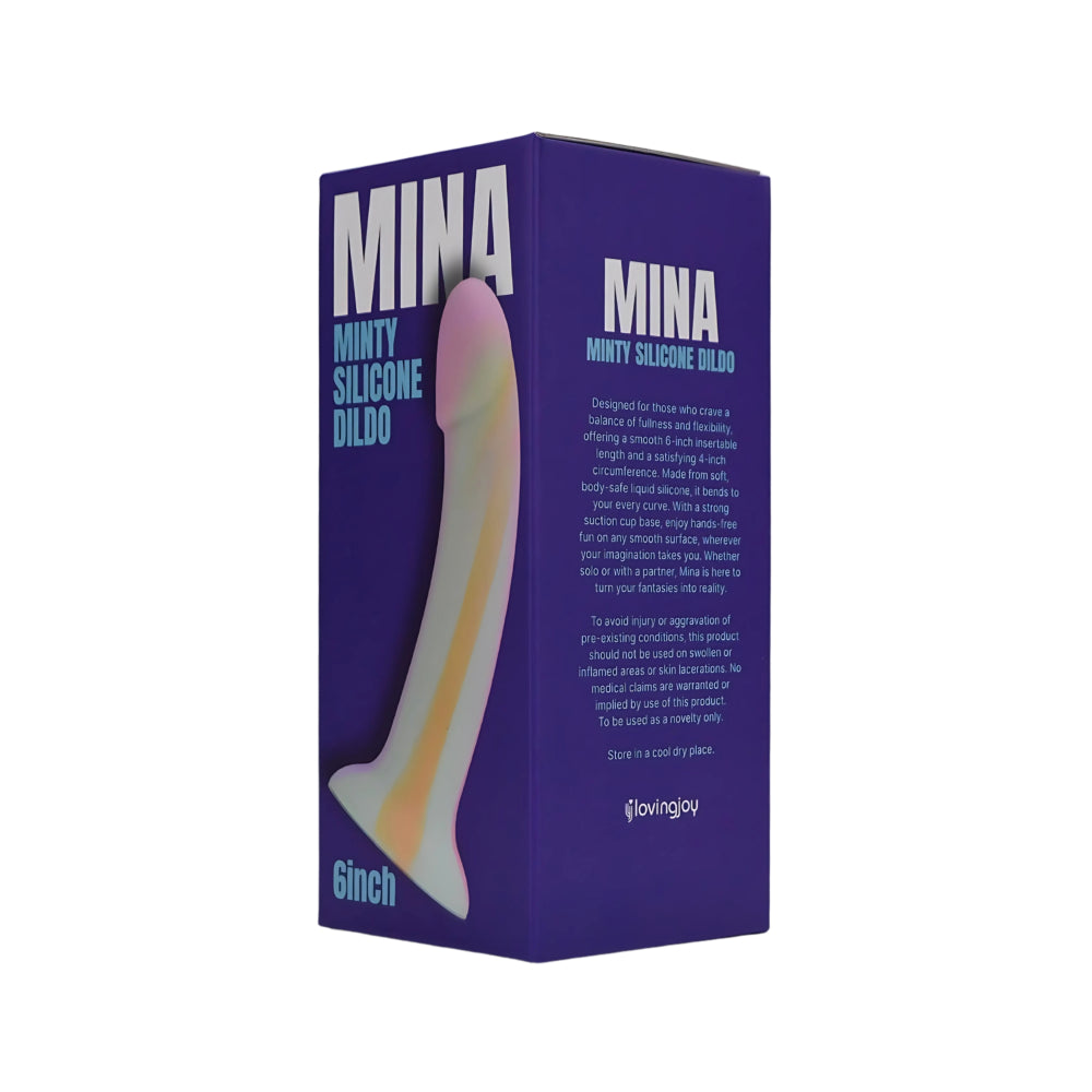 **Mina Minty Silicone Dildo