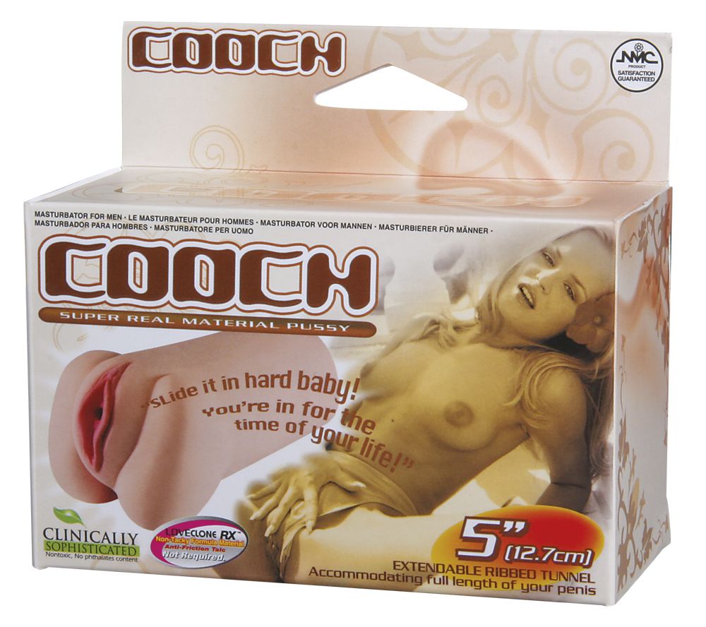 Nanma Cooch Super Real Pussy Flesh 5in Black