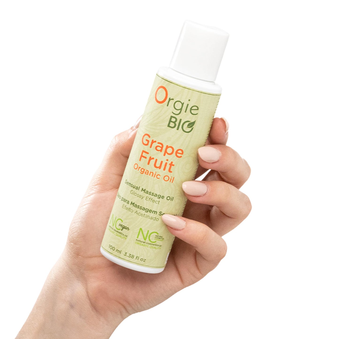 ORGIE Bio Organic grapefruit Massage Oil.