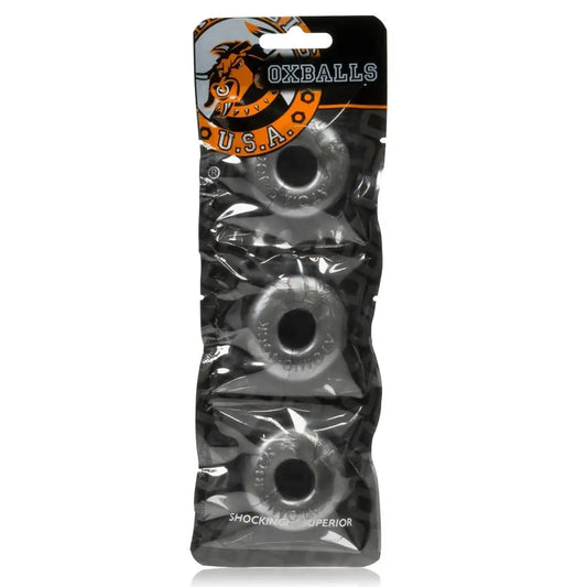 Oxballs - Ringer 3 Pack - Silver