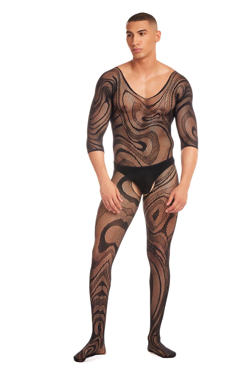 Rainbow Party Supernova 2 Piece Set Black LXL