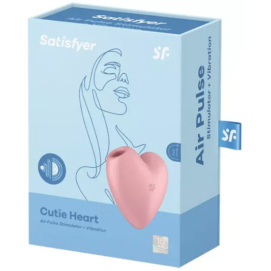 SATISFYER Cutie Heart Light Red