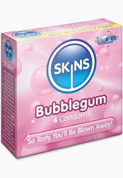 Skins Condoms Bubblegum 4 Pack