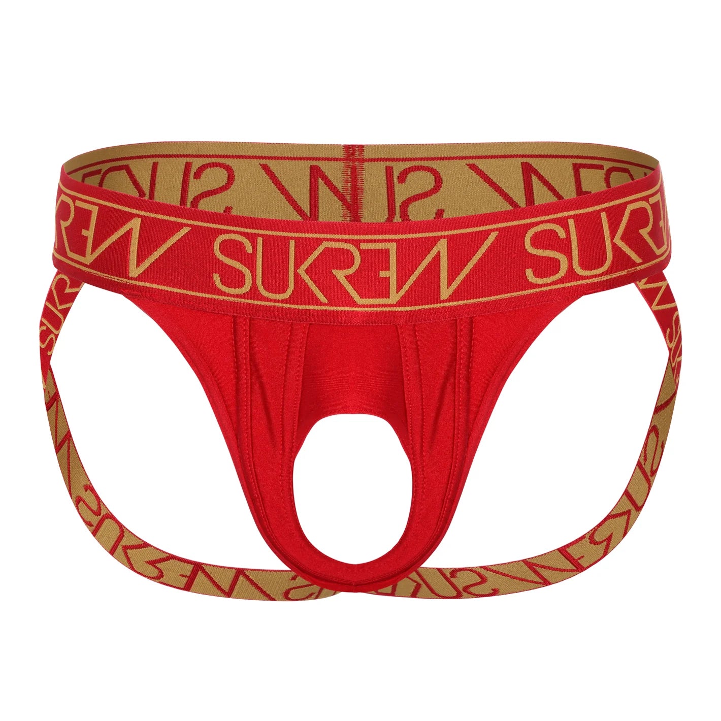 SUKREW - U Style Jockstrap - Ruby - Small