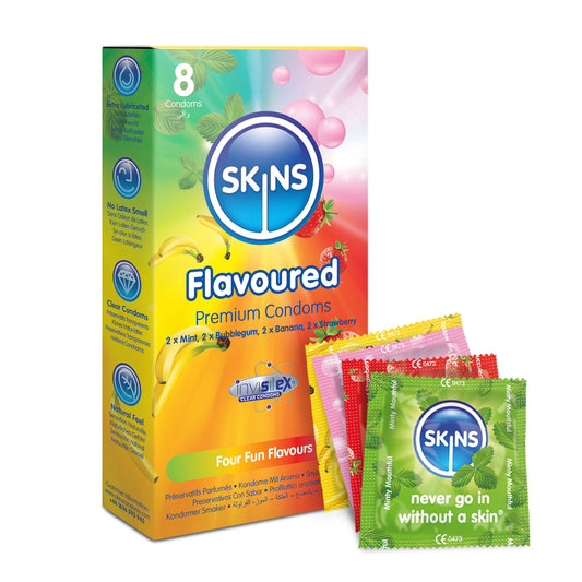 Skins Condoms Flavours 8 Pack