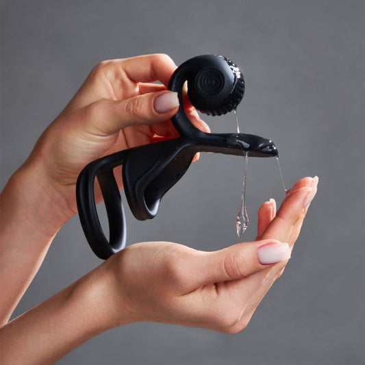 Snail Vibe Snail JOVI Couples Ring - Black