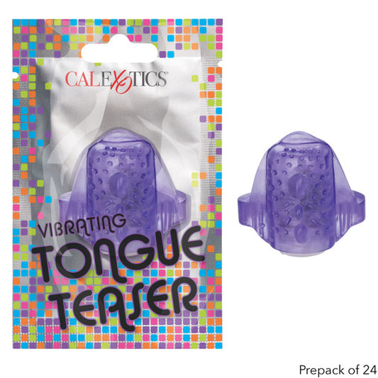 CALEXOTICS VIBRATING TONGUE TEASER PURPL