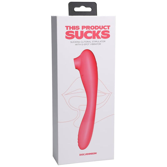 This Product Sucks Clitoral Stimulator Red