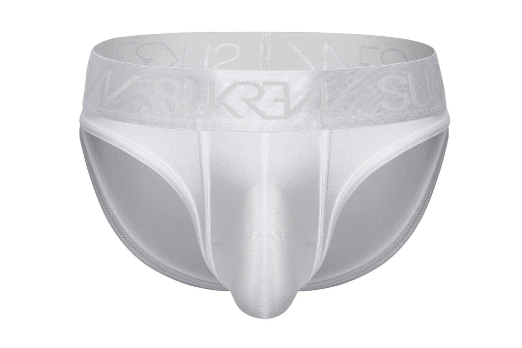 Classic Brief - White Shimmer - L