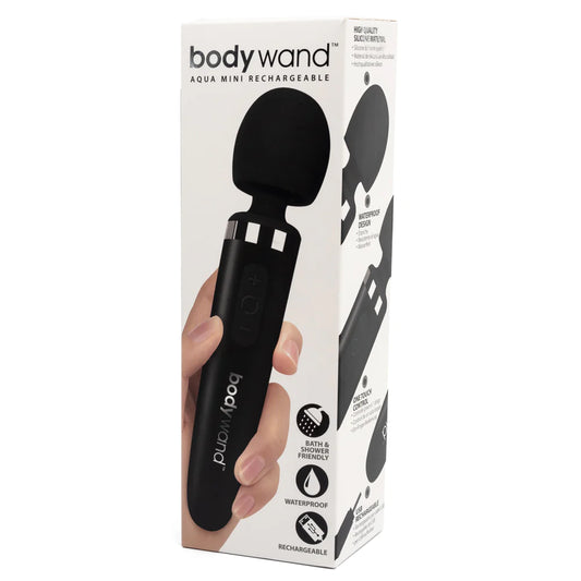Bodywand Rechargeable Massager Vibrator - Wireless - Black - Large