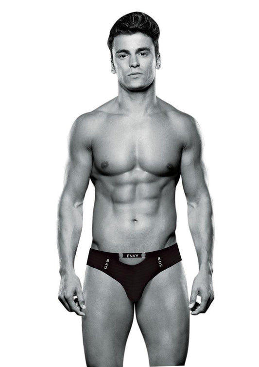 Envy Bad Boy Thong Black - S/M