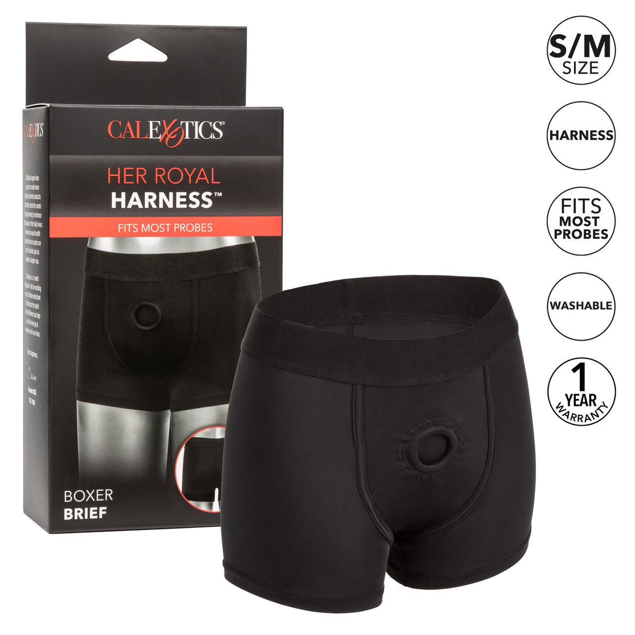 CalExotics Her Royal Harness Boxer Brief L/XL