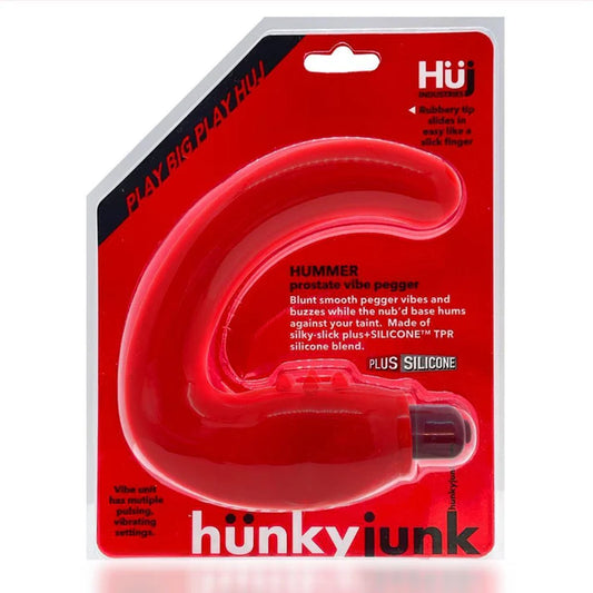 Hunkyjunk Hummer Vibrating Prostate Red