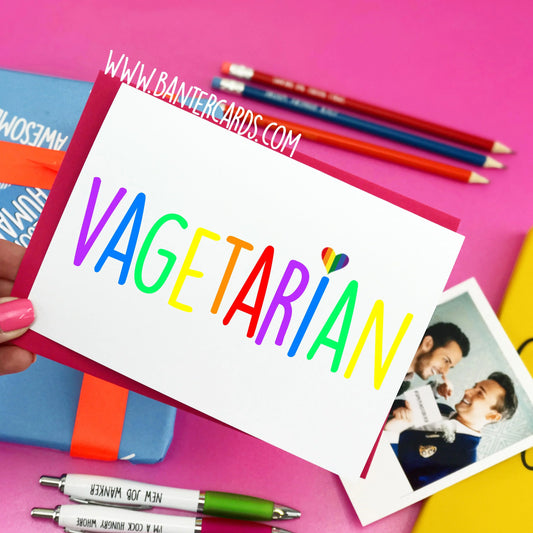 Vagetarian Card