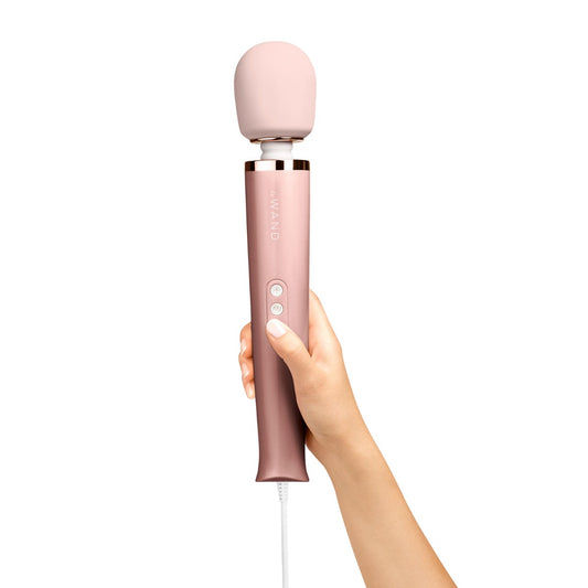 Le Wand Plug In Massager Rose Gold