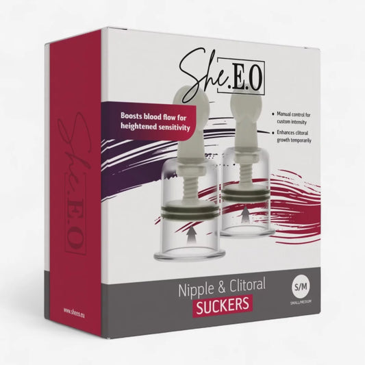 Nipple & Clitoral Suckers M/L