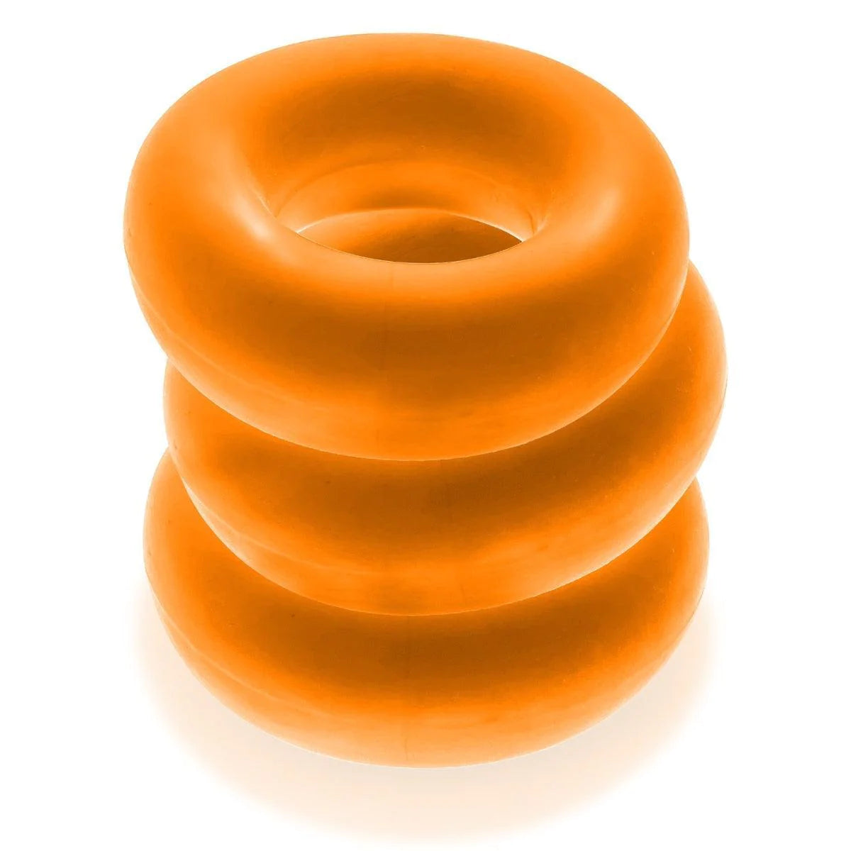 OXBALLS Fat Willy 3 Jumbo Cockrings - Orange