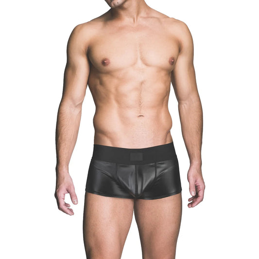 Prowler RED Wetlook Ass-less Trunk Black-S