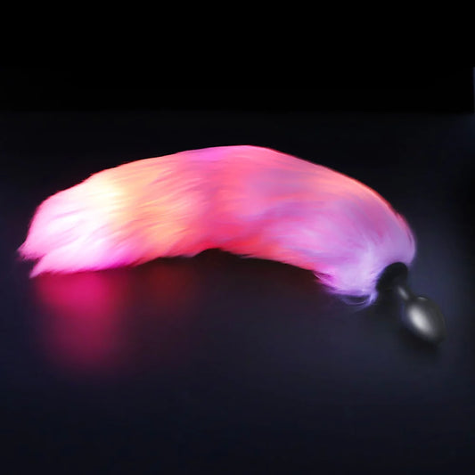Unicorn Tail & Butt Plug - LED