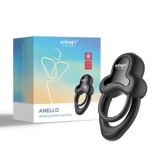 ** Honey Play Box Anello Vibrating Double Cock Rin