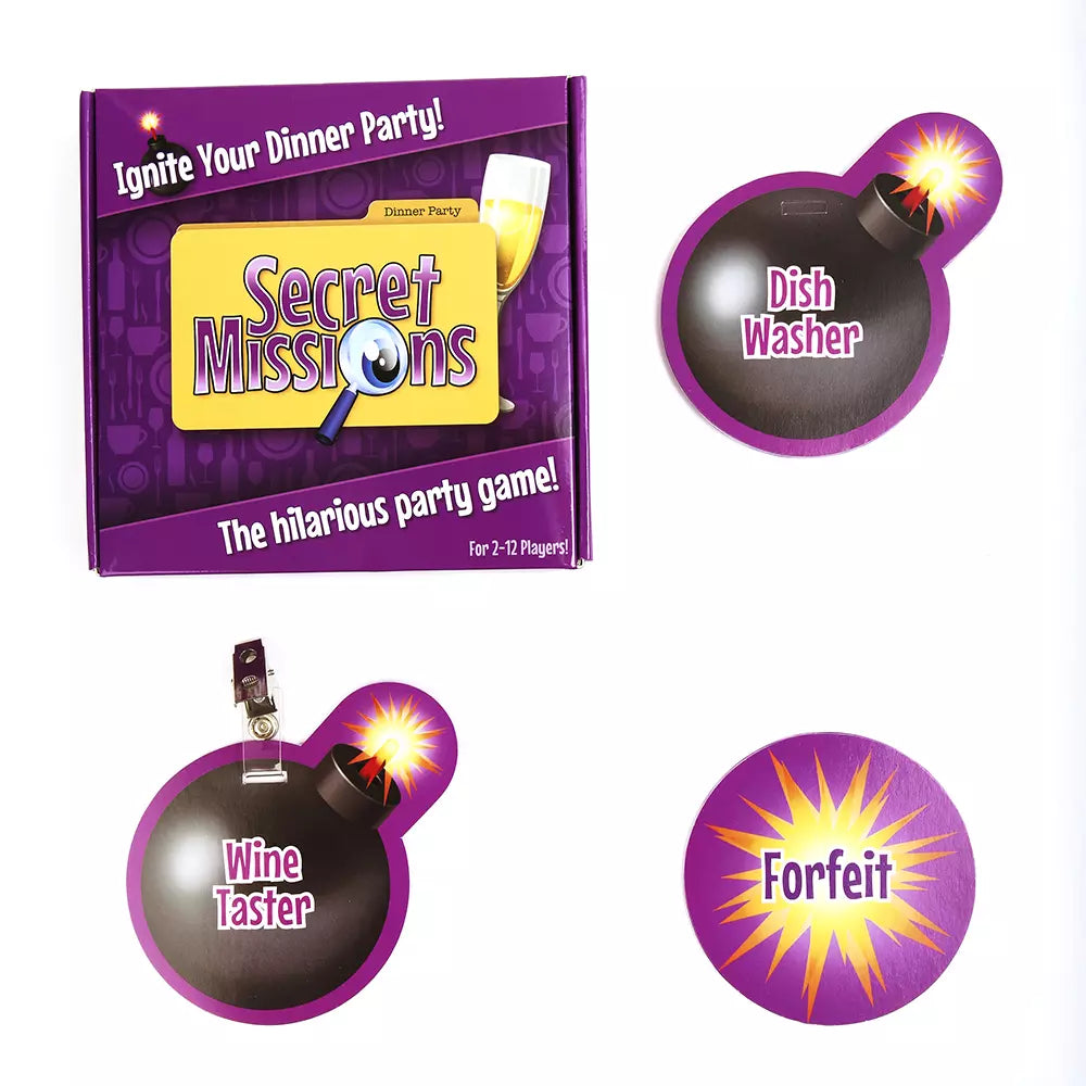 Secret Missions - Dinner Party Game