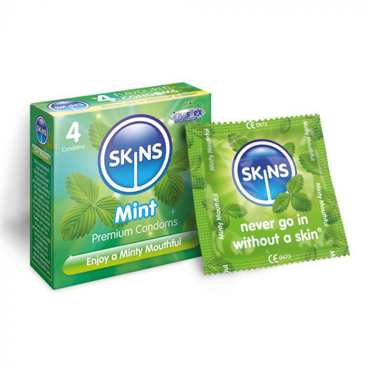 Skins Condoms Mint 4pack