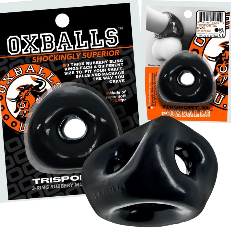 Oxballs Tri Sport 3 Ring 3 Sized Cock & Ball Sling