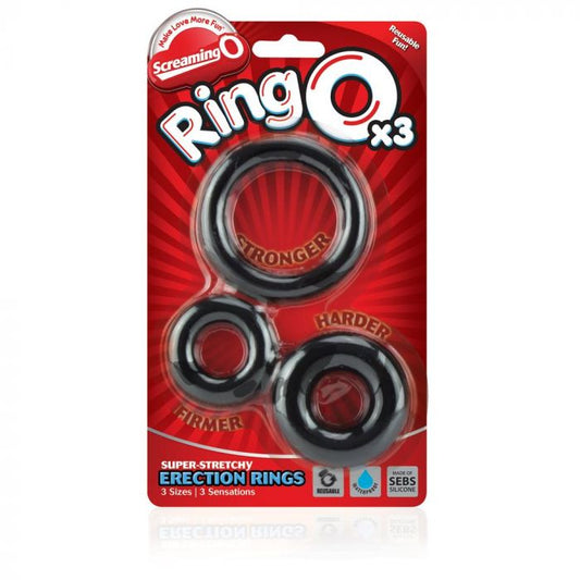 Screaming O - RingO x3 - Black