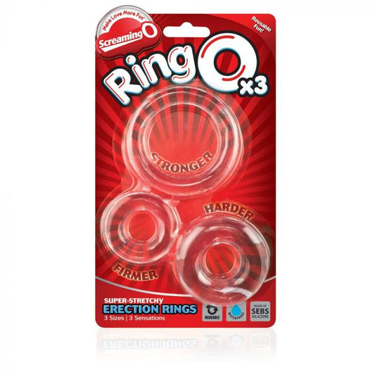 Screaming O - RingO x3 - Clear