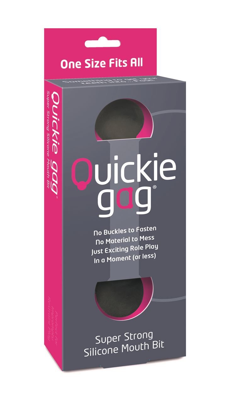 Quickie Bit Gag - Black