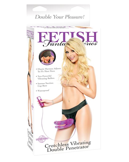 Fetish Fantasy - Crotchless Vibrating Double Penetrator