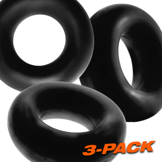 Oxballs - Fat Willy 3 Pack - Black