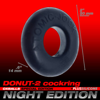 Oxballs - Plus+Silicone Do Nut 2 - Night Edition