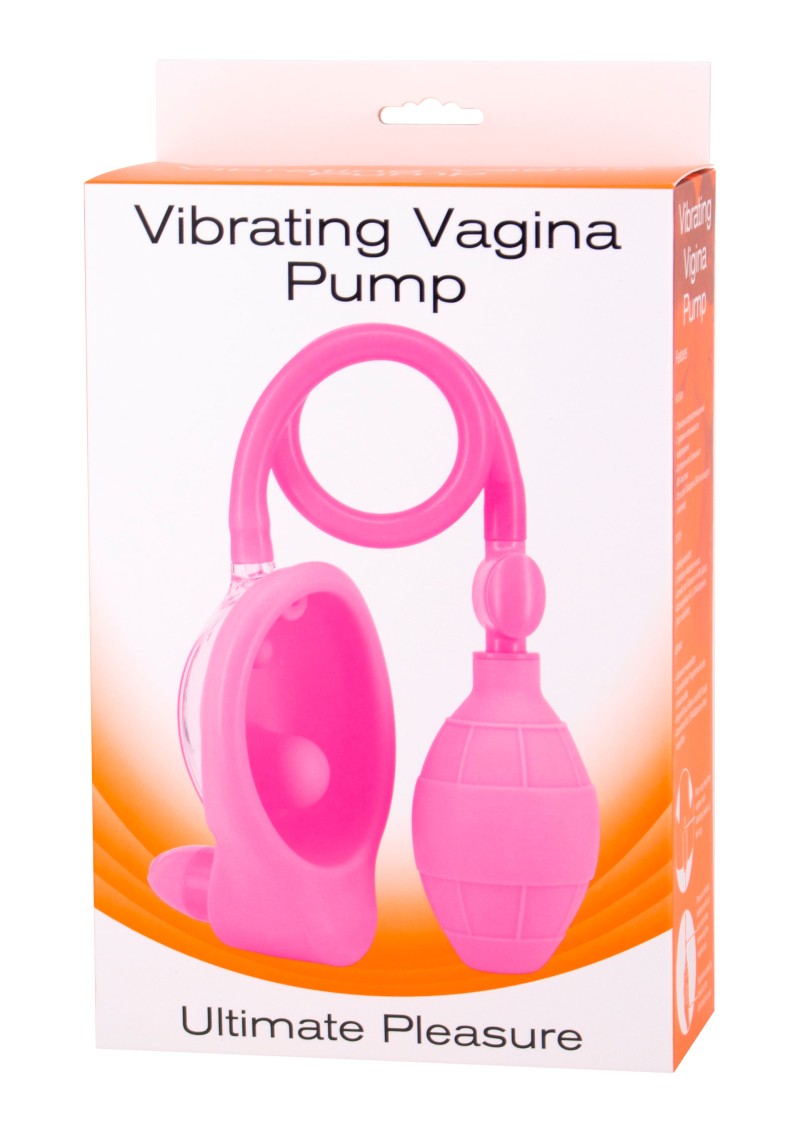Vibrating Vagina Pump - Pink