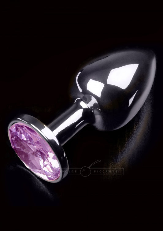 Dolce Piccante - Small Silver Plug - Purple