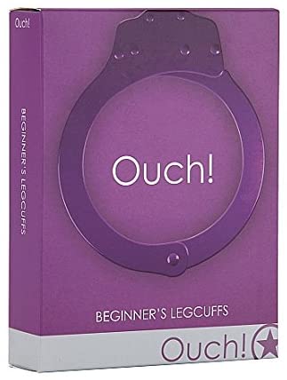 OUCH - Beginners Leg Cuffs Purple