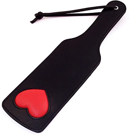 Rouge - Leather Heart Paddle