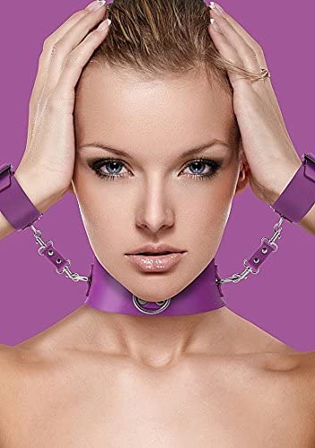 OUCH - Collar & Cuffs - Purple