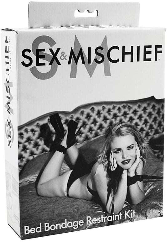 Sex & Mischief - Bed Bondage Restraint Kit