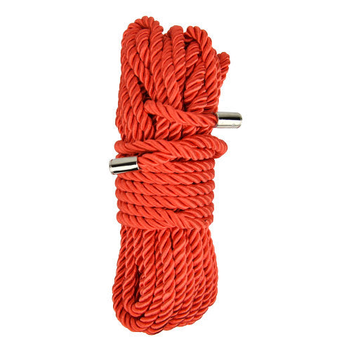 Bound To Please - Silky Bondage Rope 10 Metres - Red