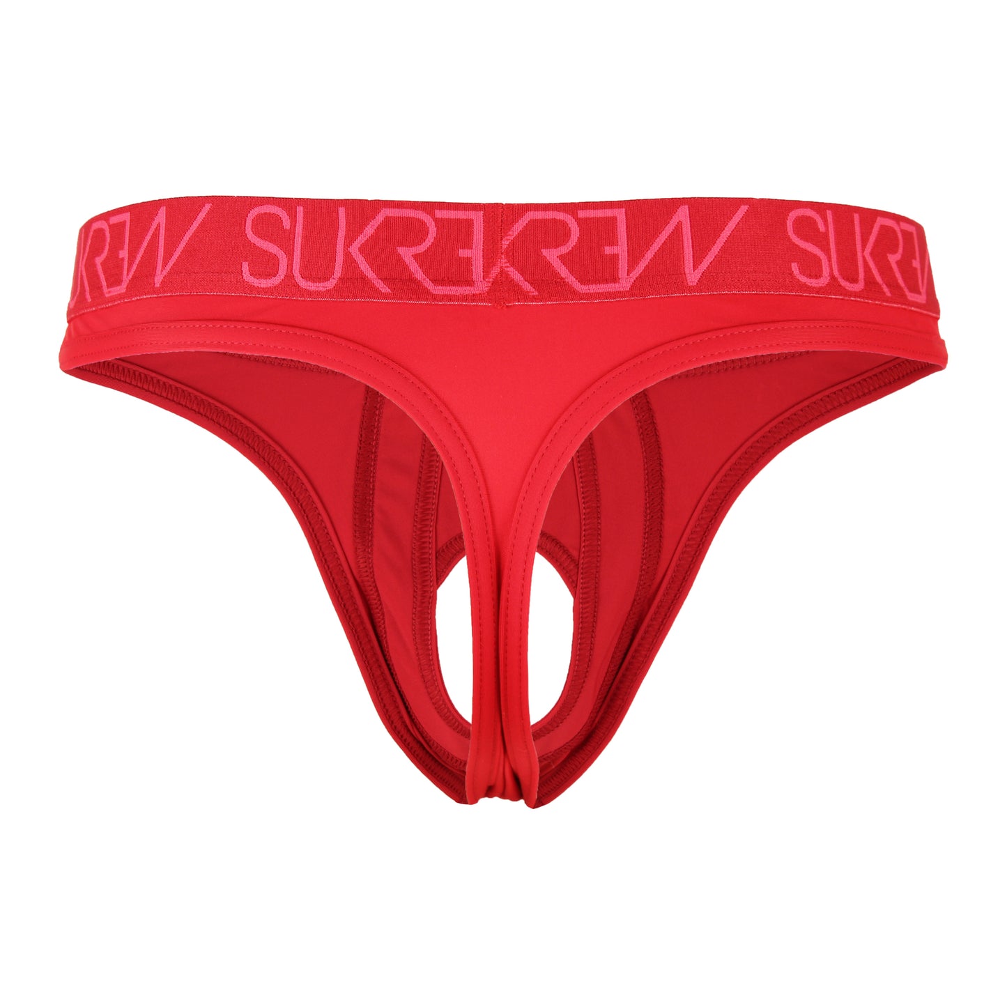 Sukrew - U-Style Thong - Crimson - Medium