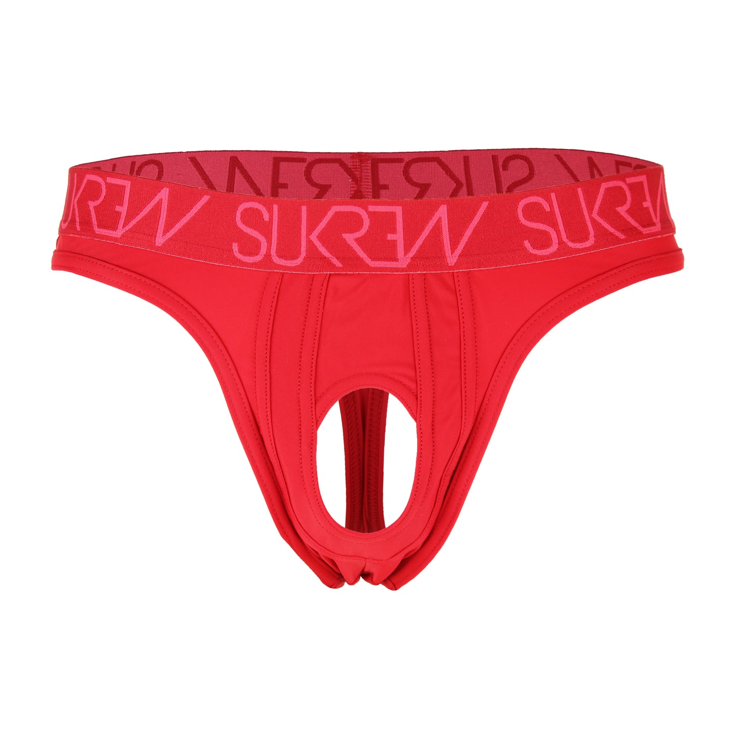 Sukrew - U-Style Thong - Crimson - Large
