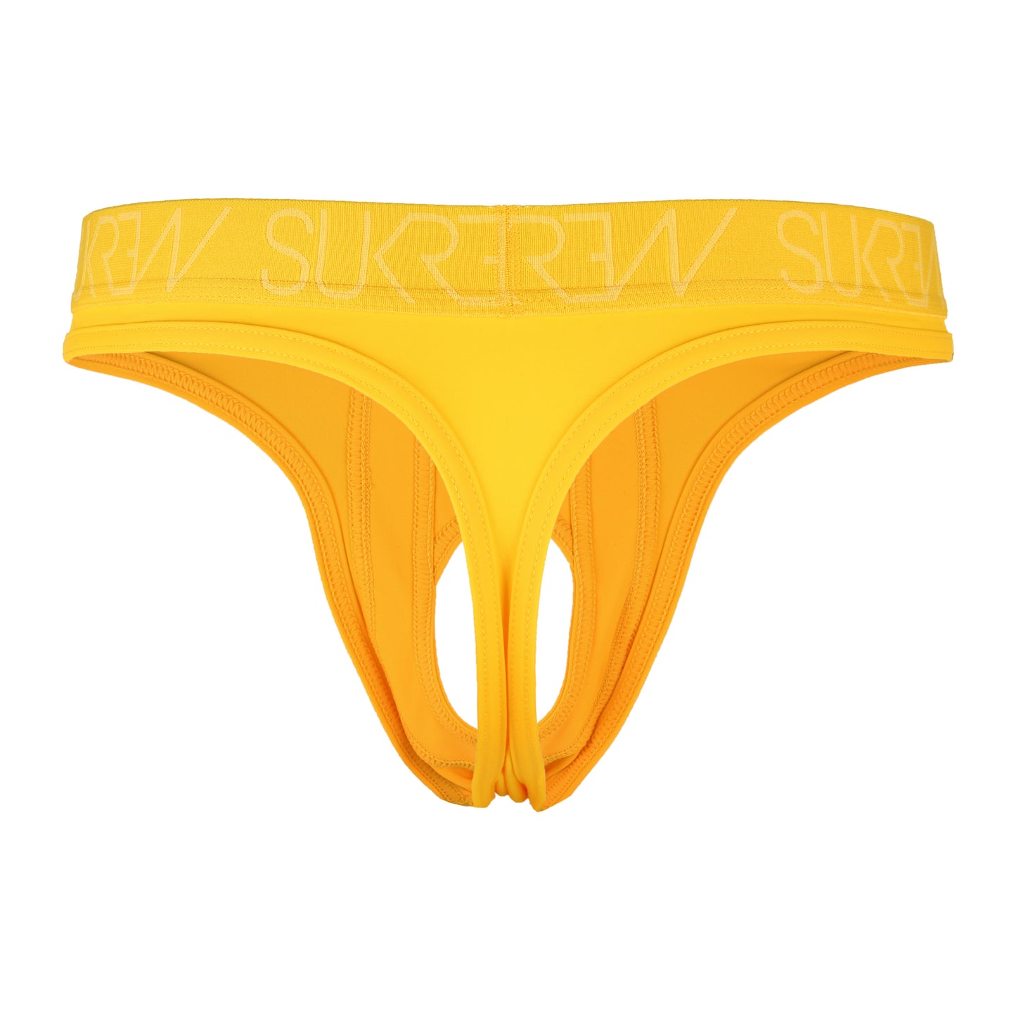 Sukrew - U-Style Thong - Yellow - Large