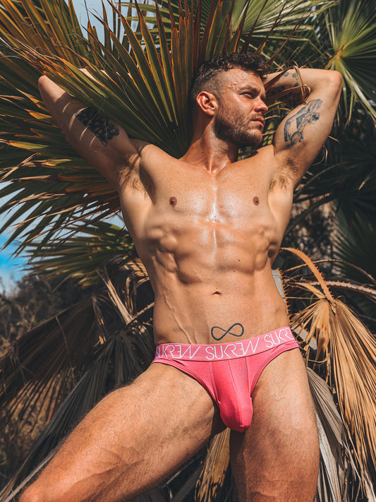 Sukrew - Classic Thong - Tropical Pink - XL
