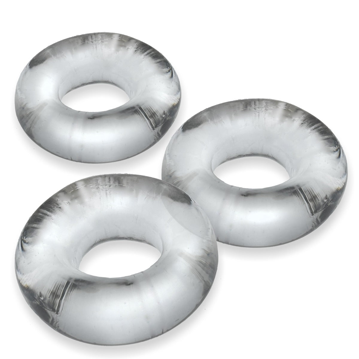 Oxballs - Fat Willy 3 Pack - Clear