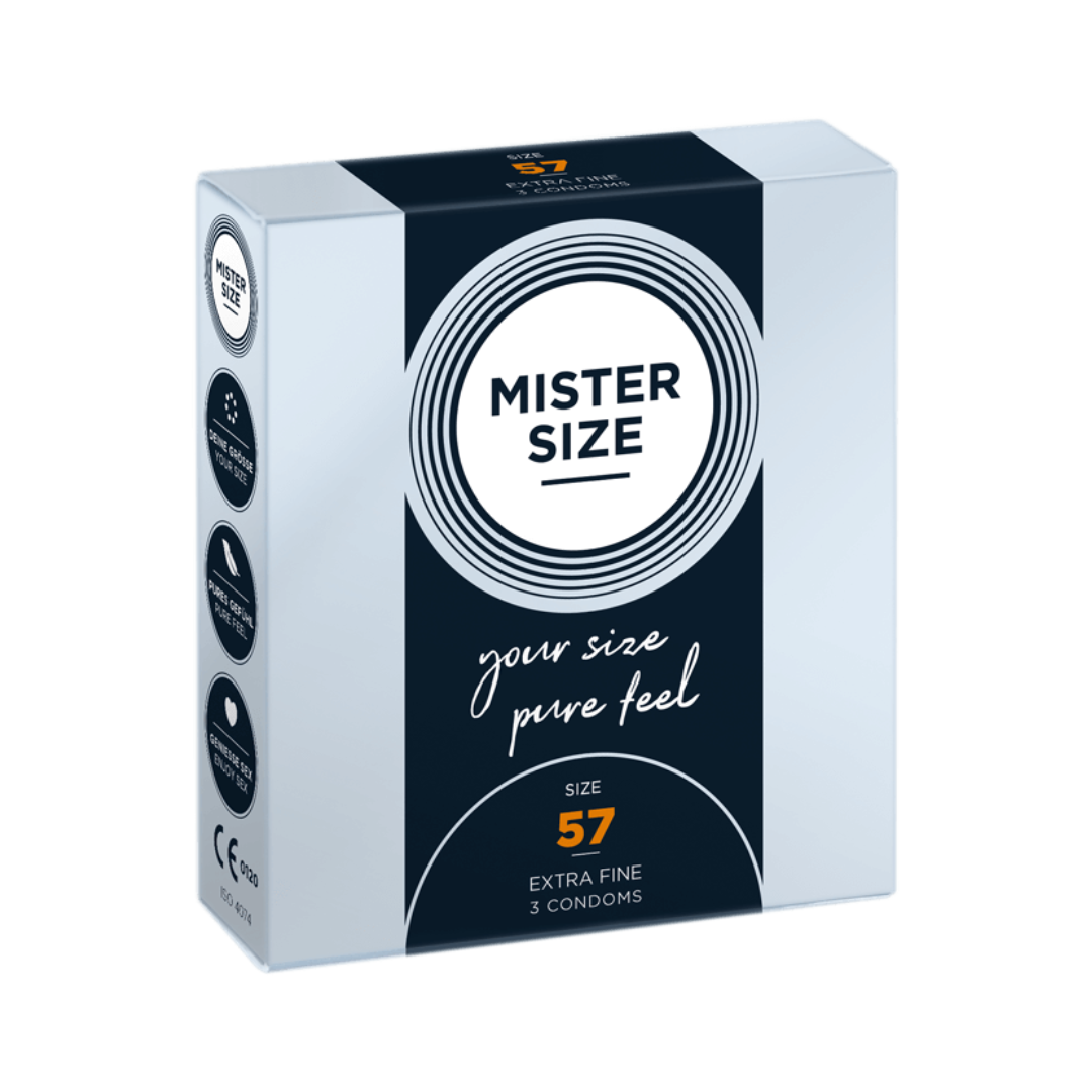 MISTER SIZE - 57MM - 3 Pack