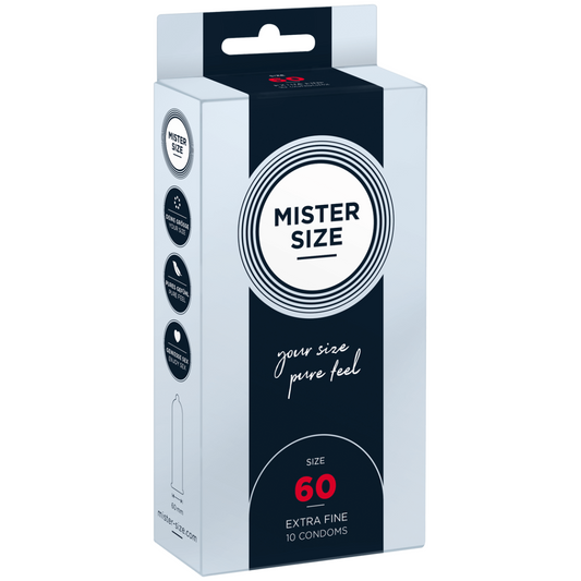 MISTER SIZE - 60MM - 10 Pack