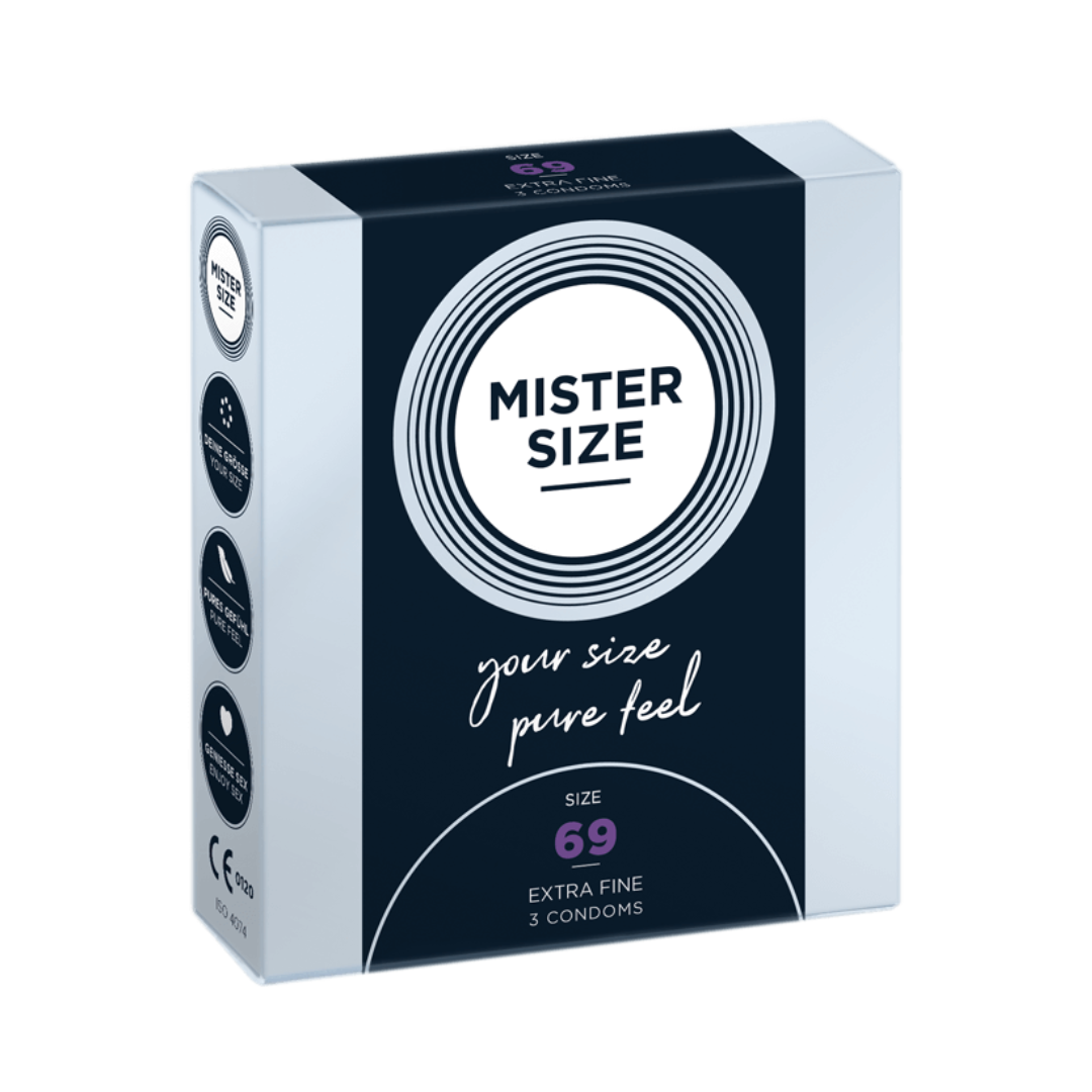MISTER SIZE - 69MM - 3 Pack