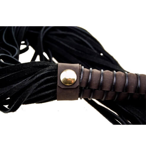 Bound - Nubuck Leather Flogger