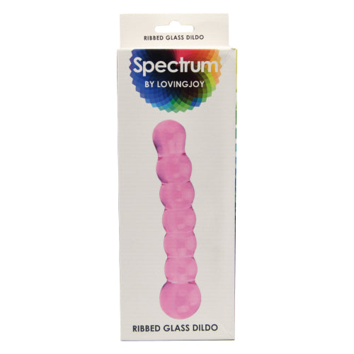 Spectrum - Ribbed Glass Dildo